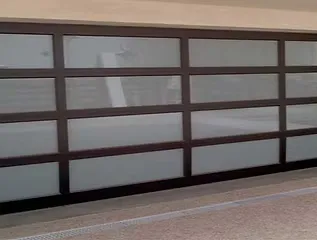 16 Panel bronze & white